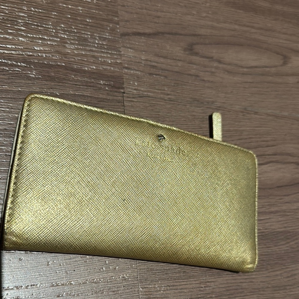 Kata spade Gold  Wallet